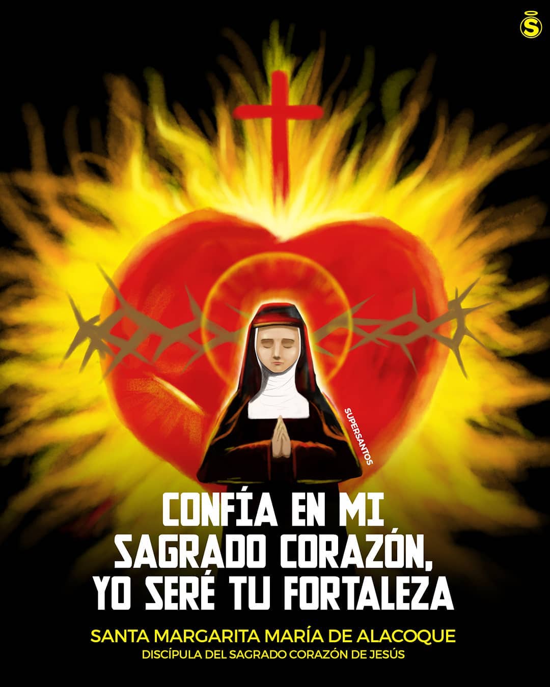 ® Santoral Católico ® Santa Margarita María de Alacoque