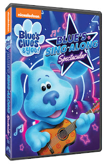 Blue's Clues & You! Sing-Along Spectacular DVD, Blue and Josh, preschool tv show, tv shows for kids, nickelodeon, nickelodeon tv show