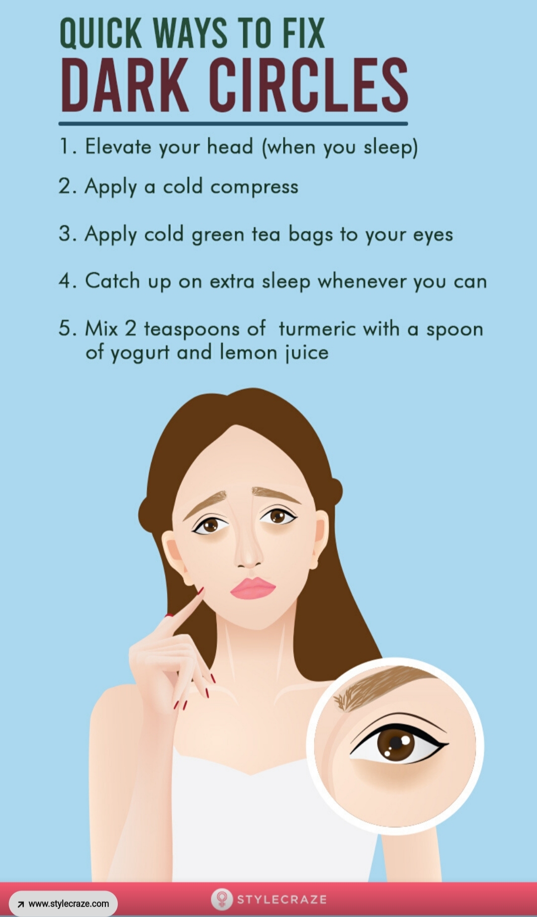 Quick Ways To Fix Dark Circles