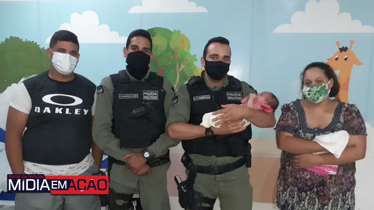 Polícia Militar salva bebê engasgada no Agreste de Pernambuco