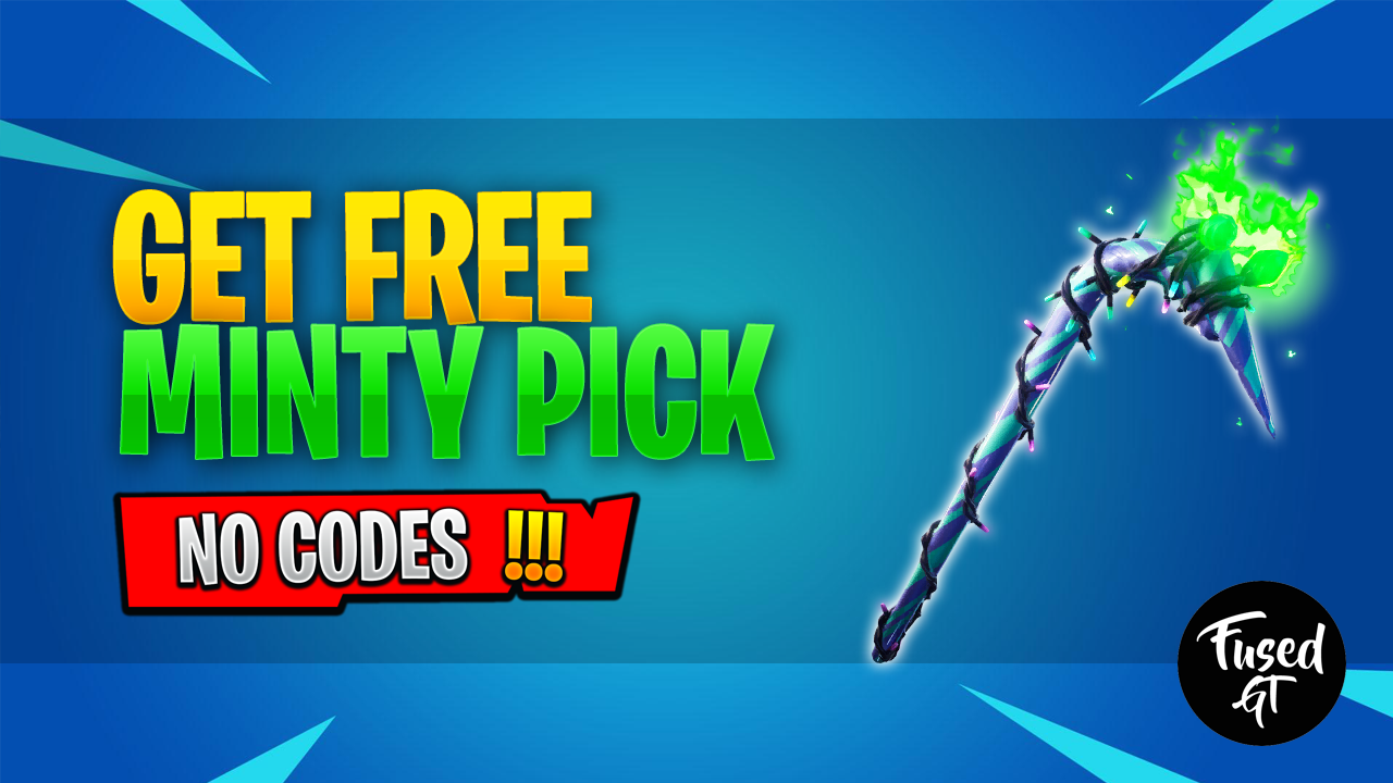 How To Get Minty Pickaxe With No Code Free Minty Pickaxe In Fortnite Chapter 2