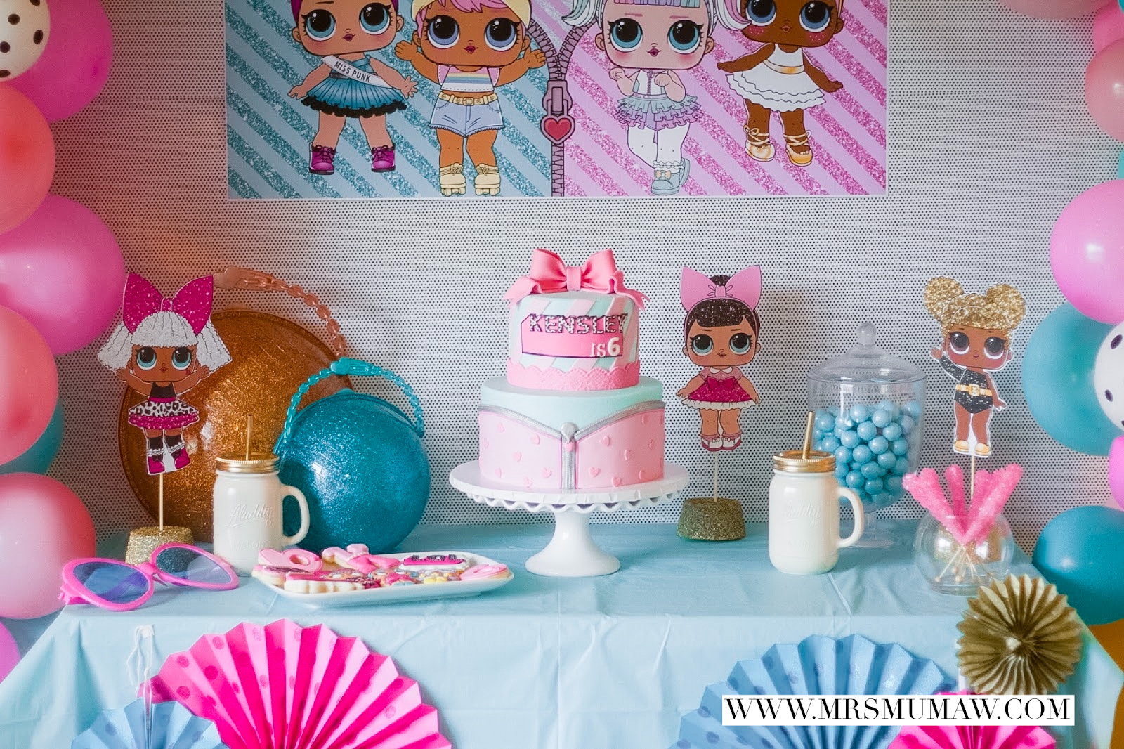 Kensley S Lol Surprise Doll Birthday Party Lol Birthday Ideas Lol Birthday Cake