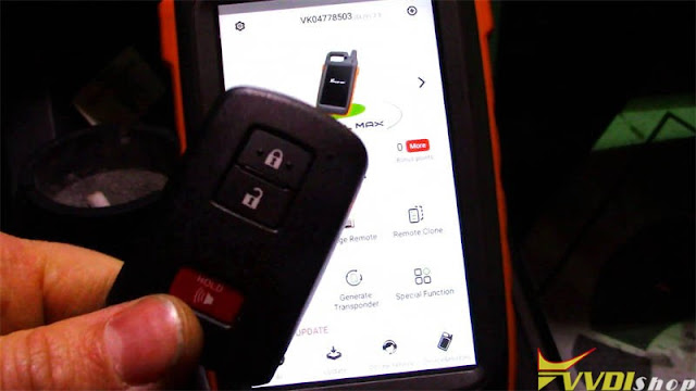 xhorse key tool max mini obd toyota 8a smart key 1