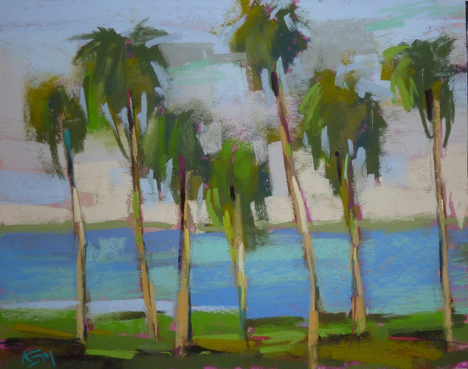 Painting My World What Color is a Good Underpainting Color for Green?