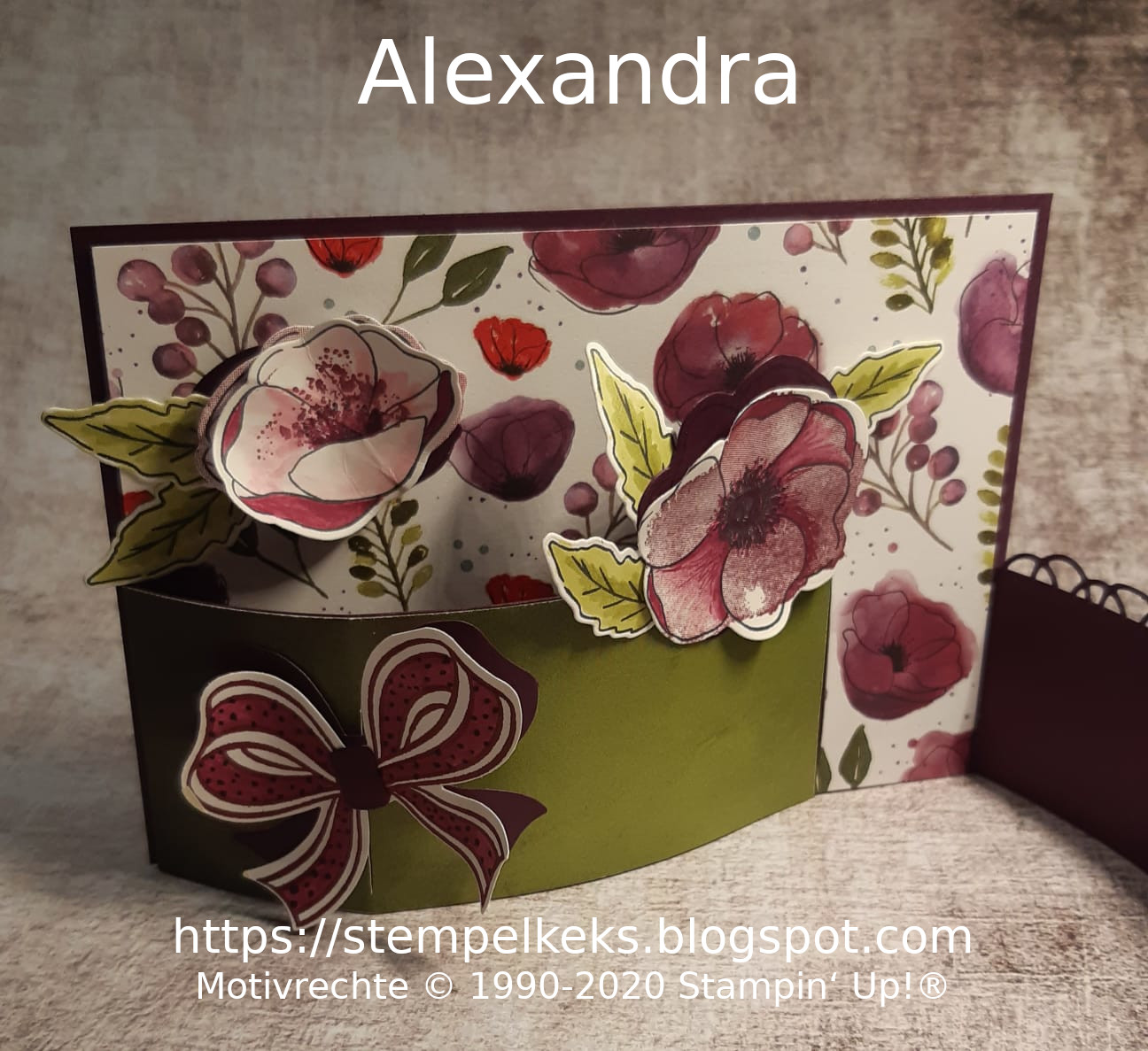 Stempelkeks: Bendi Fold Card Stempelkeks: Bendi Fold Card