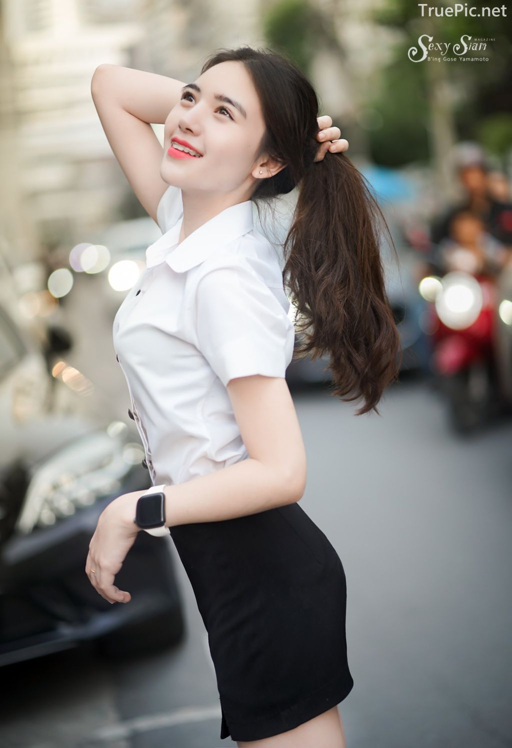 Thailand beautiful girl - Chonticha Chalimewong - Thai Girl Student uniform - TruePic.net - Picture 16
