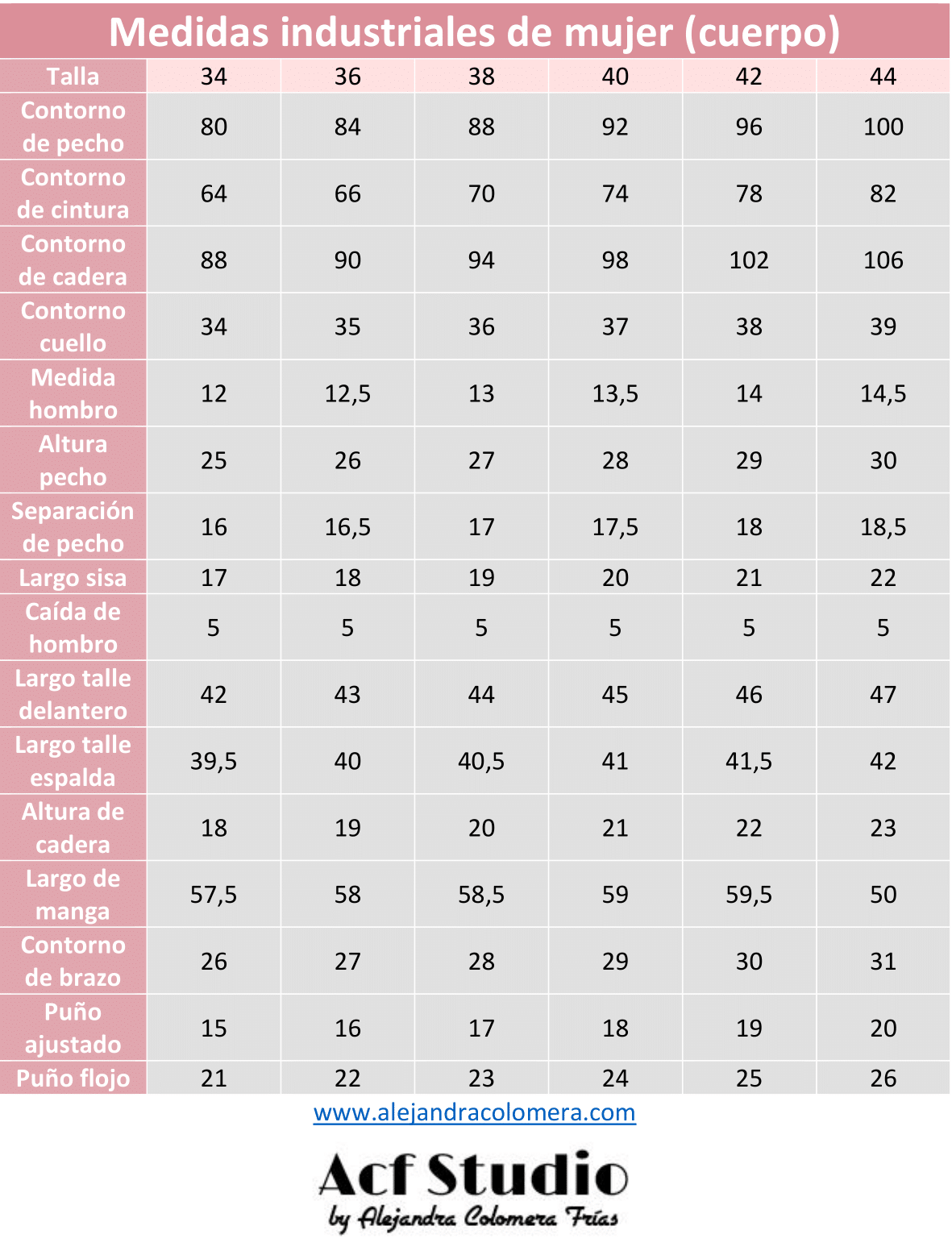 Tabla Ropa Talla S Tabla De Size De Ropa Tabla De Medidas Pantalon