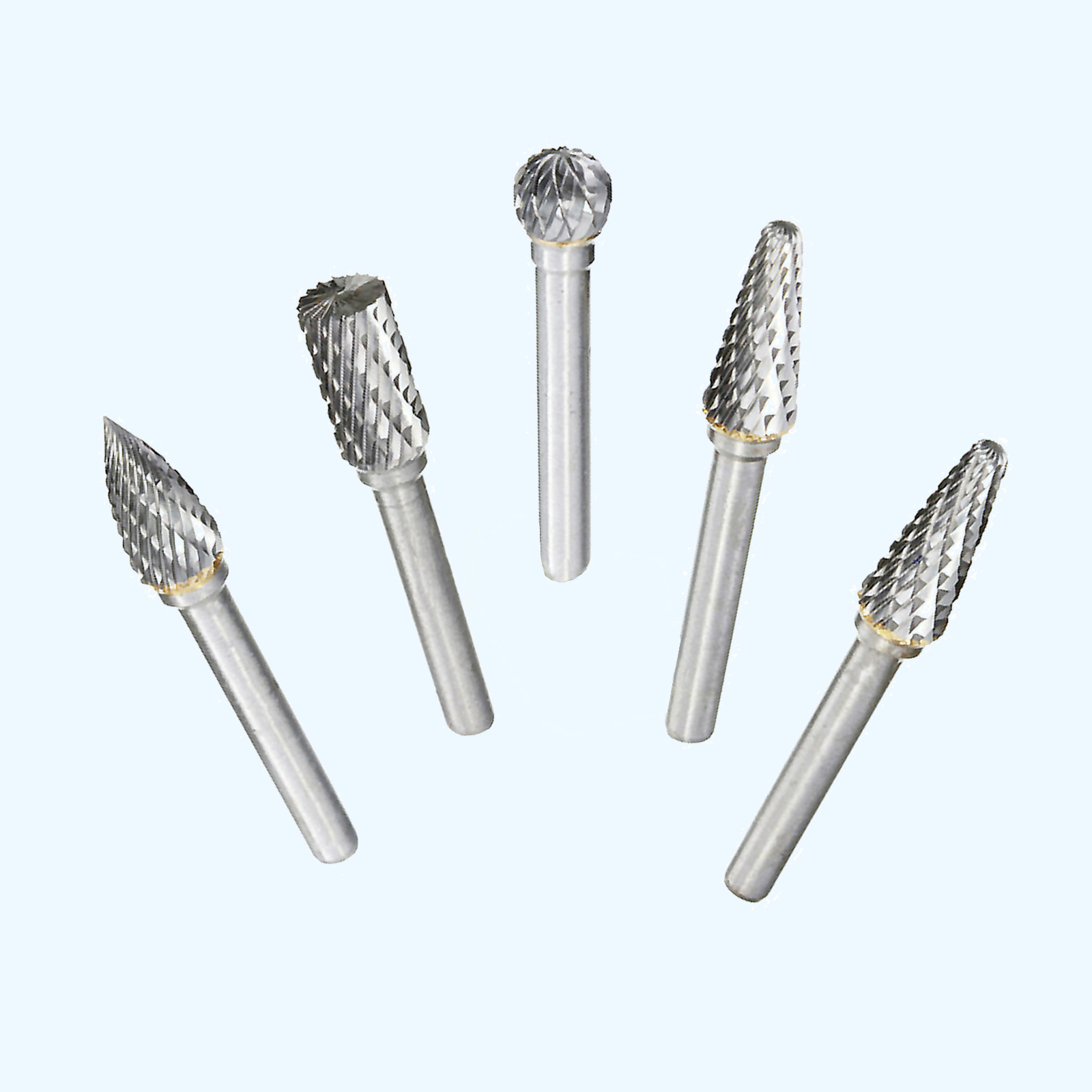 Hown store USA UK EU 1/4" Shank Double Cut Burr Bit Carbide Rotary