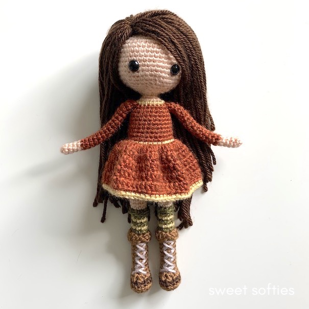 Willow the Woodland Doll (Crochet Pattern) - Sweet Softies