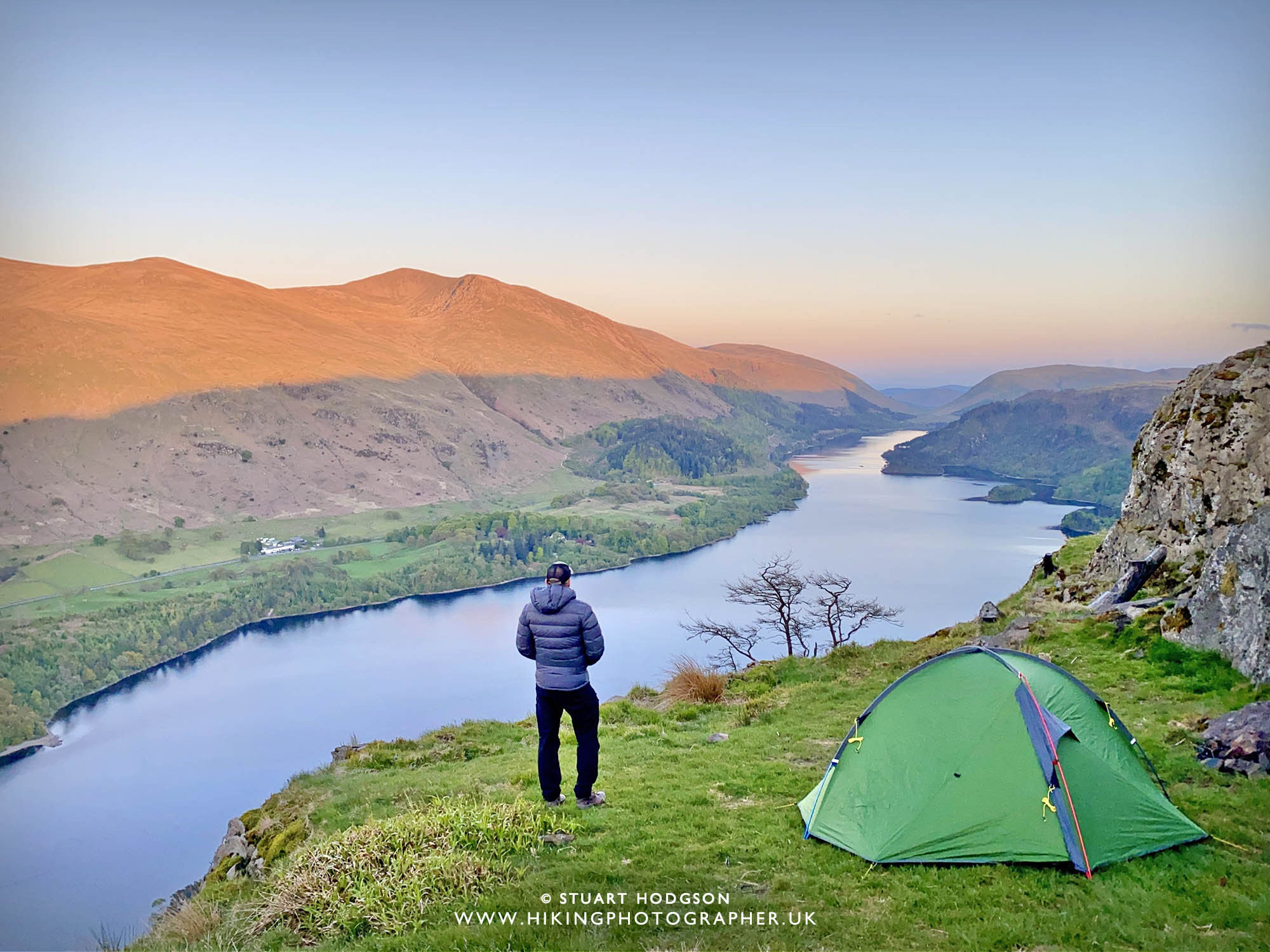 Wild camping lake district best spots tent Helm 2 compact review