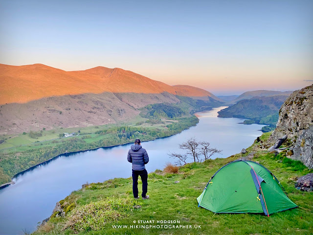 Wild camping lake district best spots tent Helm 2 compact review