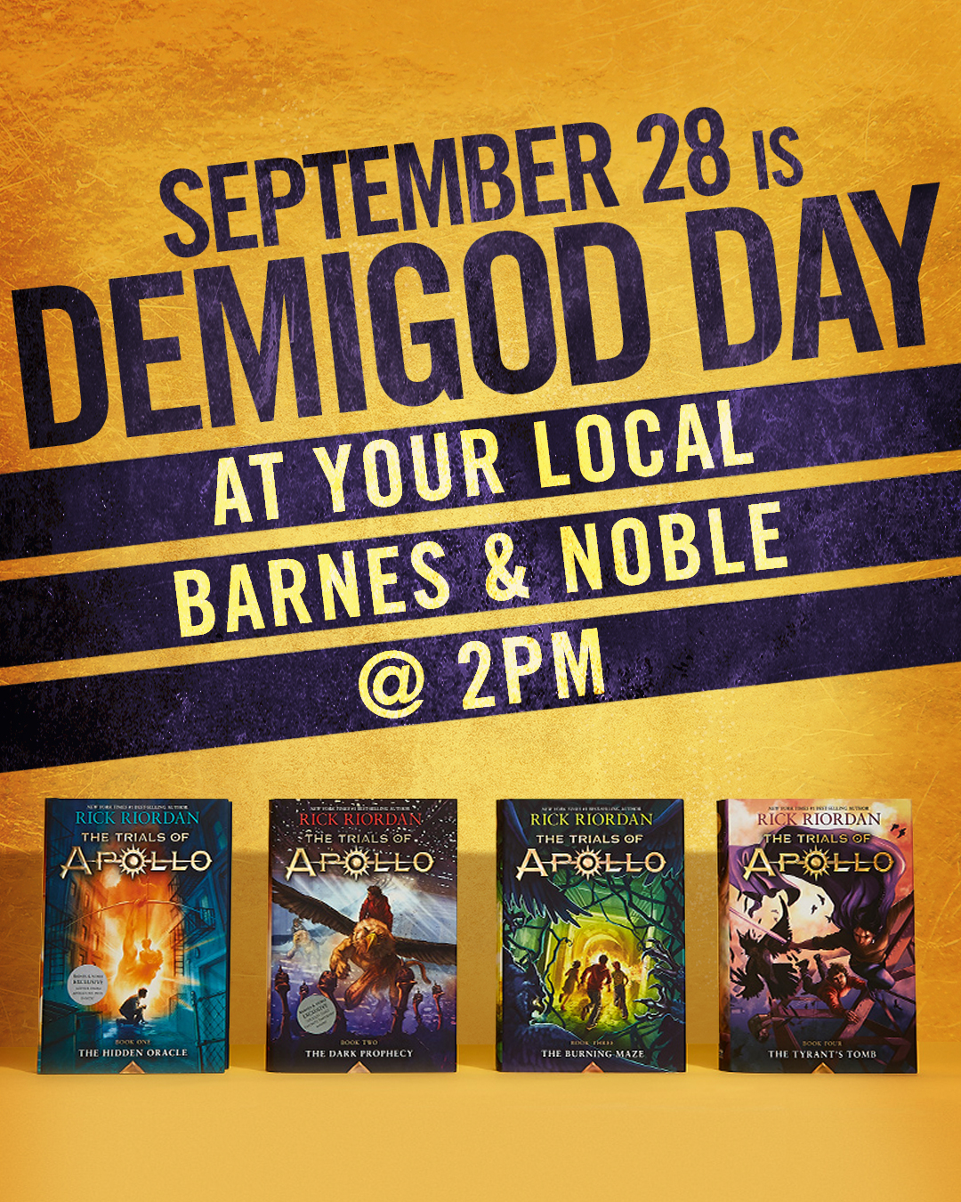 A Geek Daddy Rick Riordan Demigod Day Event