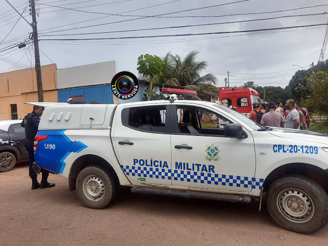 Assaltante é baleado e comparsa preso após roubo de celular na Avenida Calama - VEJA VÍDEO