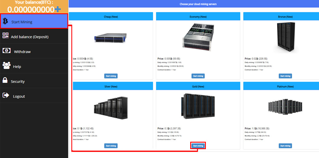 100% legit trusted bitcoin mining investment site minimum invest 0.0005 and withdraw 0.0001