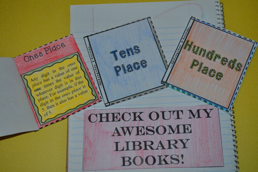 Literacy & Math Ideas: Grade 4 Interactive Notebook Number and ...