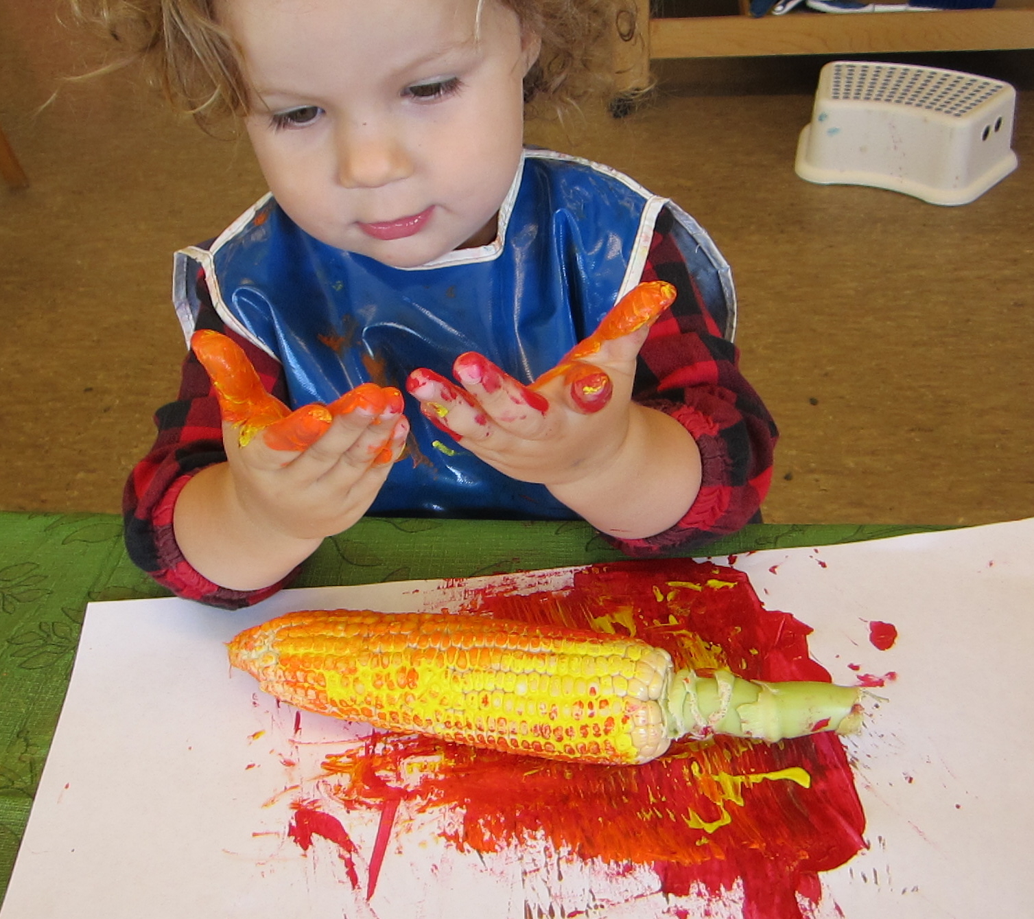 StrongStart Corn Cob Painting