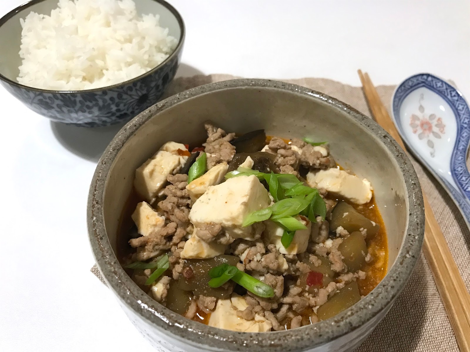 ToBan Chilli Bean Pork with Aubergine and Tofu / LUCY LOVES TO EAT