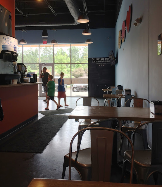 Rise Biscuits Donuts Restaurant Review Holly Springs, NC Blue Skies