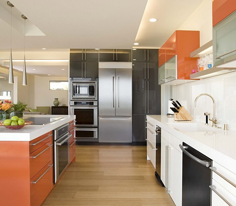 How to choose the kitchen design with refrigerator | Czytamwwannie's
