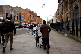 Dublin lasten kanssa, matkarattaat, kaupunkiloma lasten kanssa, isä ja lapset, dublin