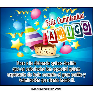 Feliz CumpleaƱos Amigo