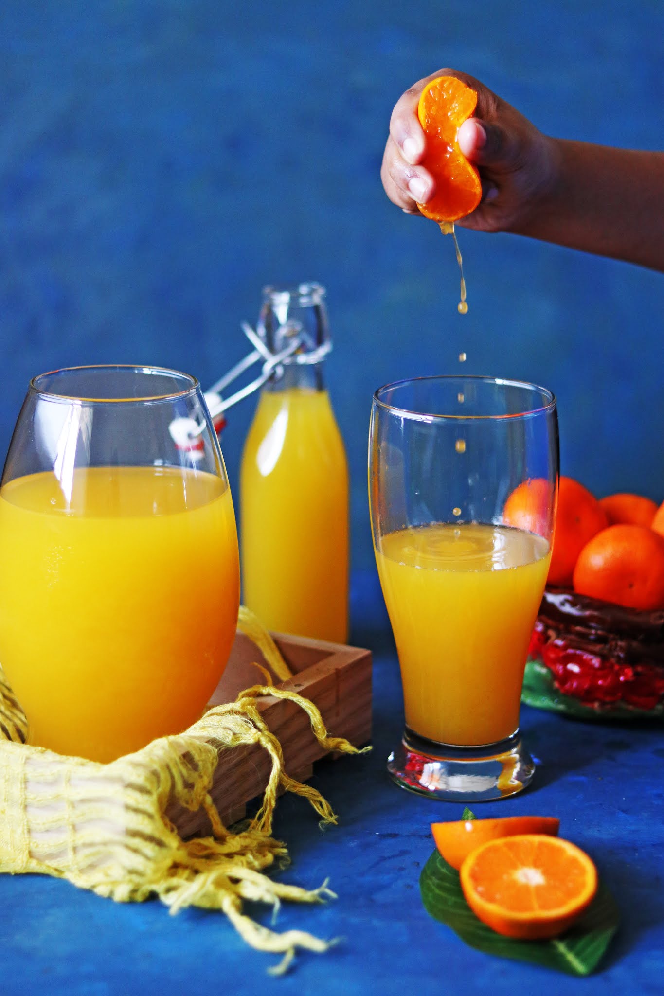 Homemade Fresh Orange Mandarin Juice MalasKitchen