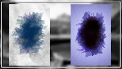 realistic psd watercolor painting template sample let some