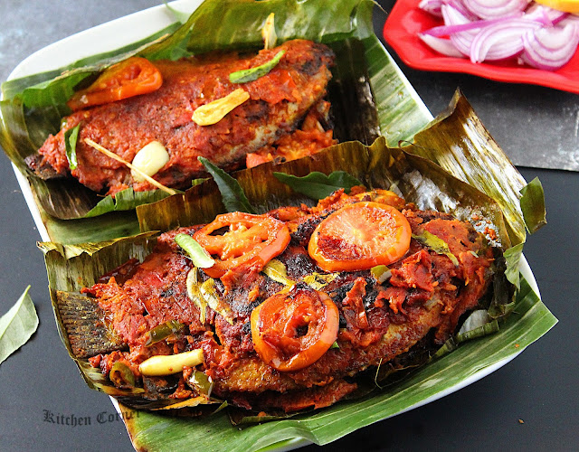 Karimeen Pollichathu/ Kerala Pearl Spot Fish Fry