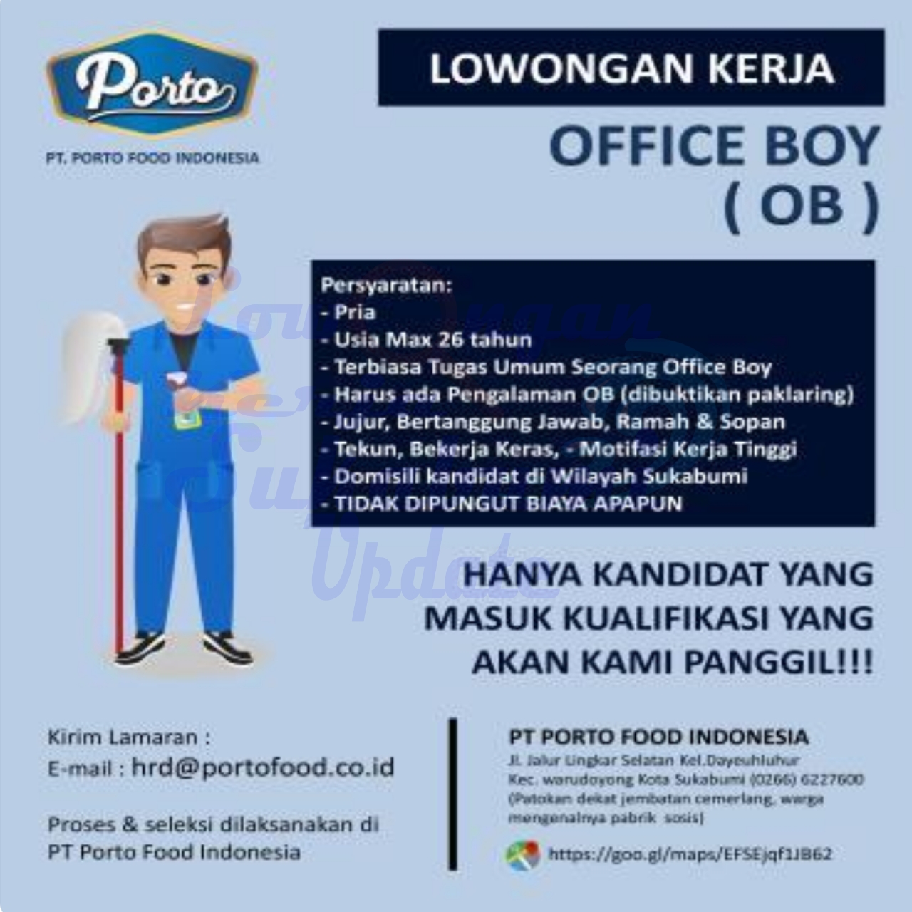 Gambar Lowongan PT Porto Food Indonesia
