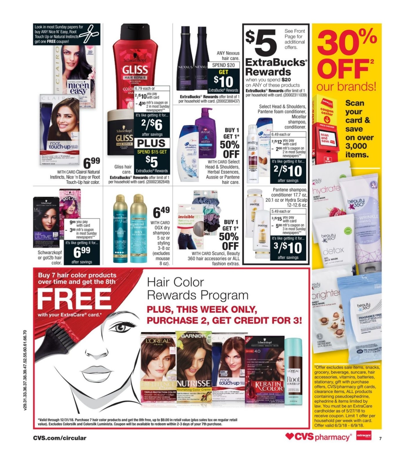 cvs weekly ad june 3 9 2018 weekly ads circulars and flyers cvs weekly flyer befrugal