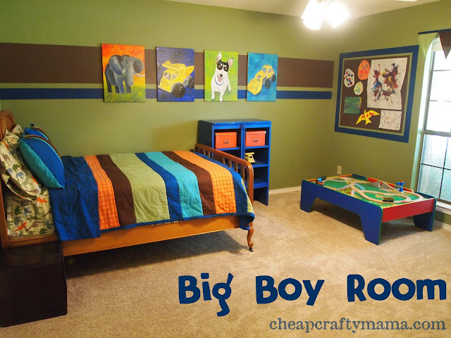 simple boys bedroom