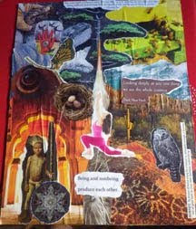 Renew and Release:  Collage as part of the Healing Process