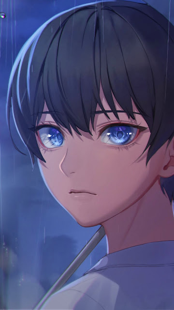 Anime Boy Beautiful Eyes Wallpaper