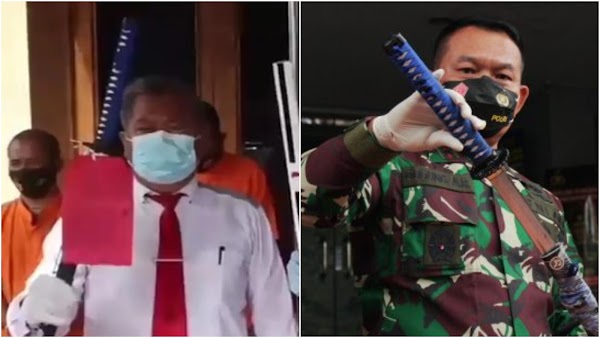 Polda Metro Belum Tanggapi soal Barang Bukti Pedang Laskar FPI Disebut Mirip Barbuk Polres Ngawi