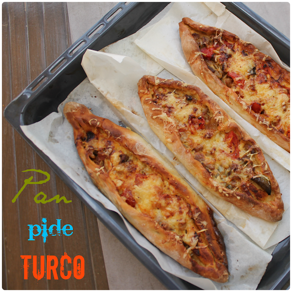 Pan pide turco {Pizzas turcas}