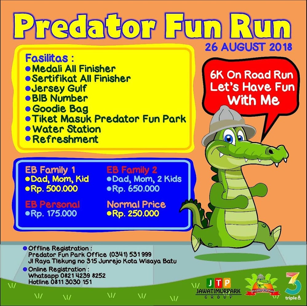 Predator Fun Run • 2018 Predator Fun Run • 2018