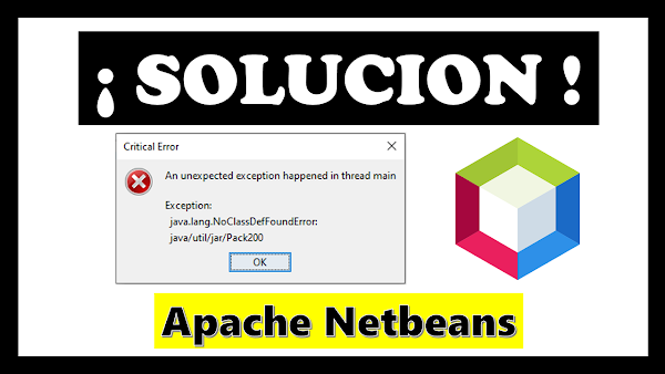 ▷ SOLUCIÓN al Critical Error en Apache NETBEANS ◁