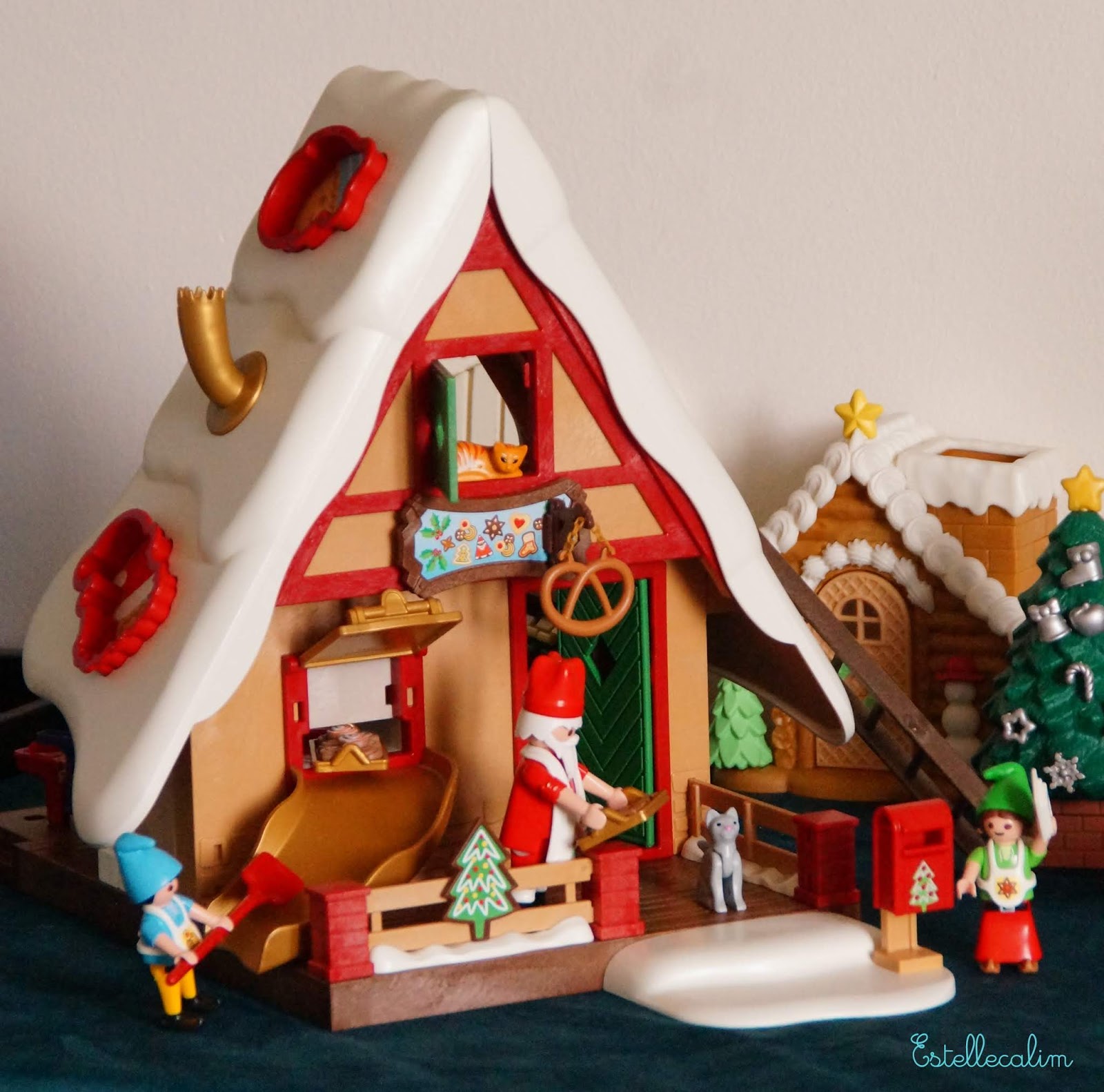 Doudou, maman, papa et moi: L'atelier du Père Noël Playmobil 🍪🍩🥨🎄🎅🤶