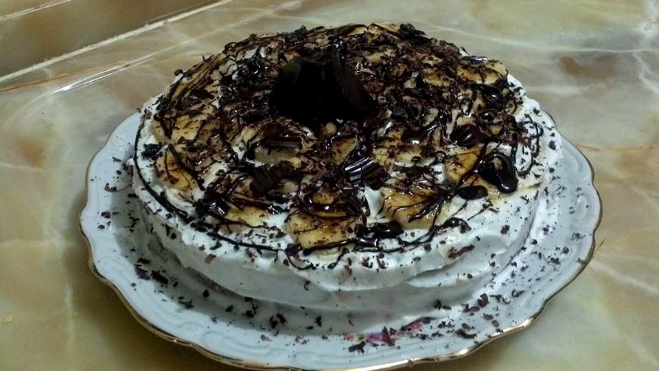 Nazlı�nın Mutfağı muzlu çikolatalı pasta