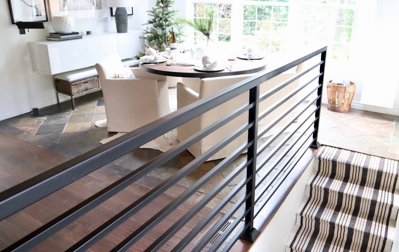 [28+] Farmhouse Style Modern Farmhouse Stair Railing