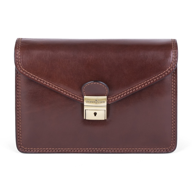 VÍ CẦM TAY NAM 902013BRO – GIANNI CONTI