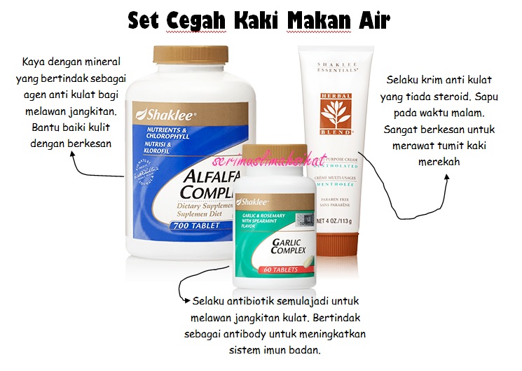  Set Cegah Kaki Makan Air