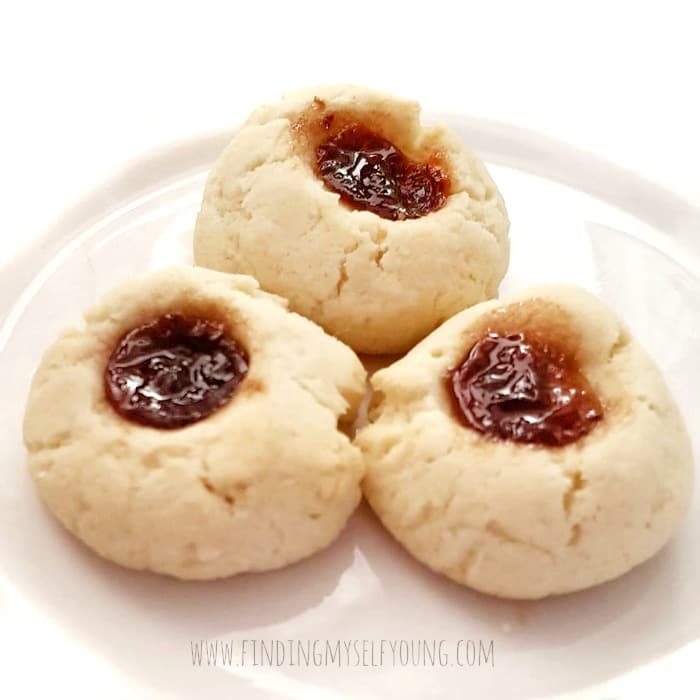 Allergy friendly dairy and egg free jam drops