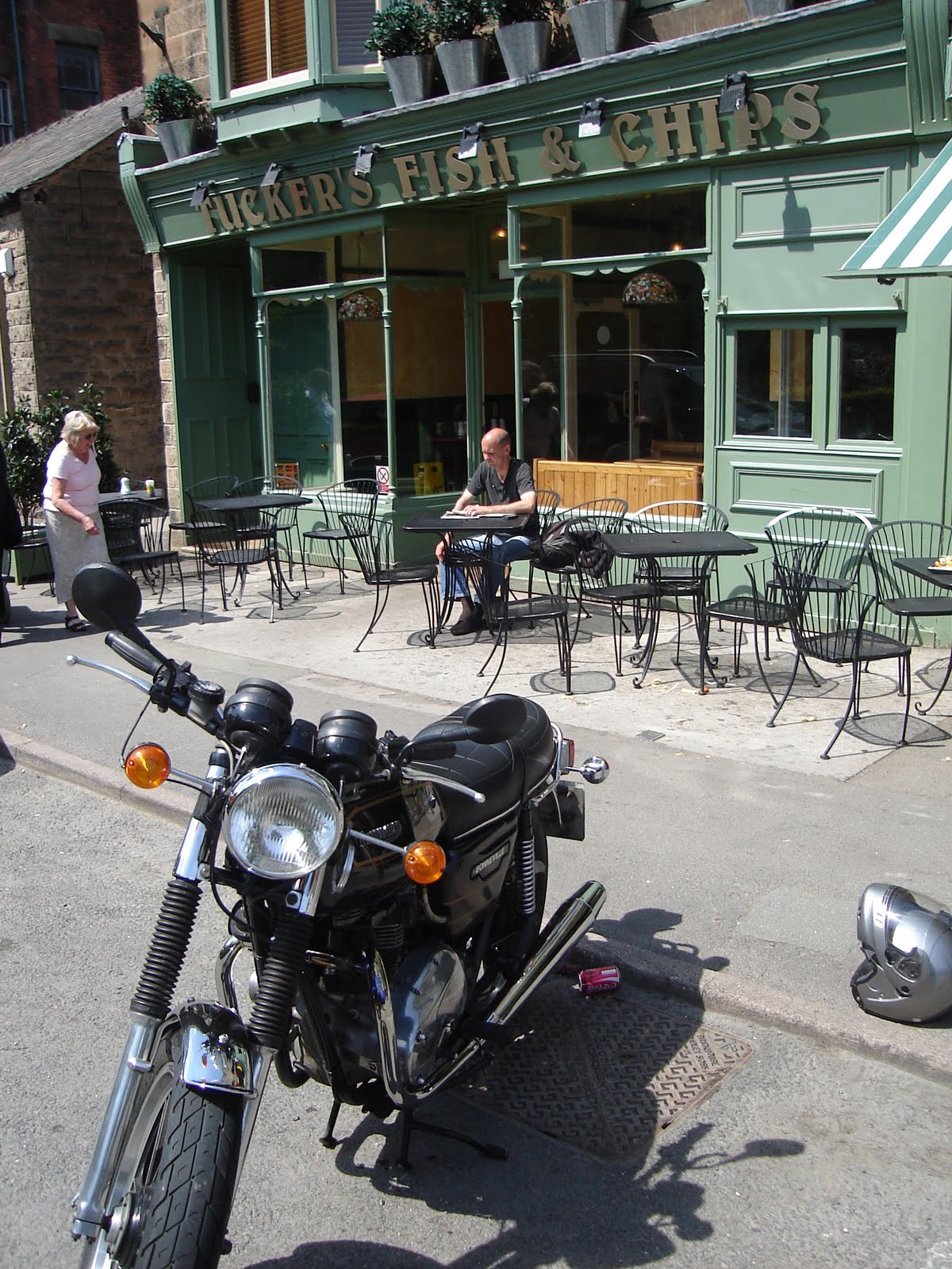 Vince's World Ride out to Matlock Bath for fish & chips. And why some