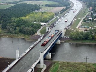 magdeburg water bridge germany