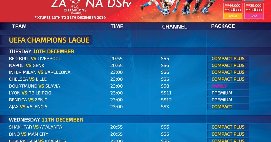 Kitomari Banking & Finance Blog SHANGWE ZA UEFA CHAMPIONS LEAGUE NA