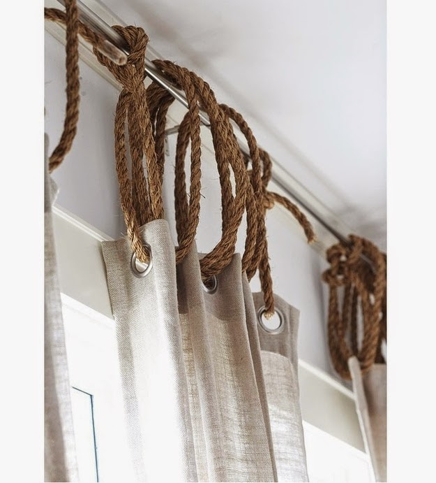 http://www.remodelista.com/posts/diy-rope-as-curtain-attachment