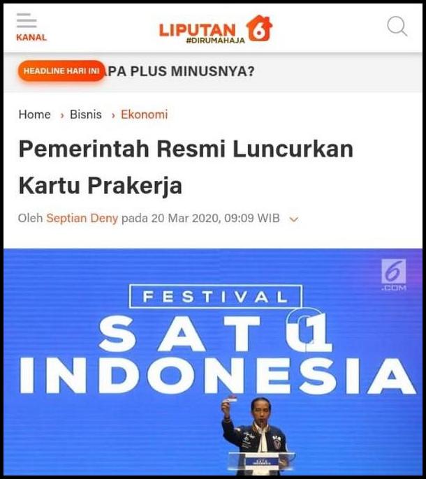 Ngeri Pelapor Kpk Siap Siap Proyek Rp 5 6 Tirliun Pelatihan Online Kartu Pra Kerja Bakal Jadi Bom Waktu Seperti Kasus Hambalang Portal Islam