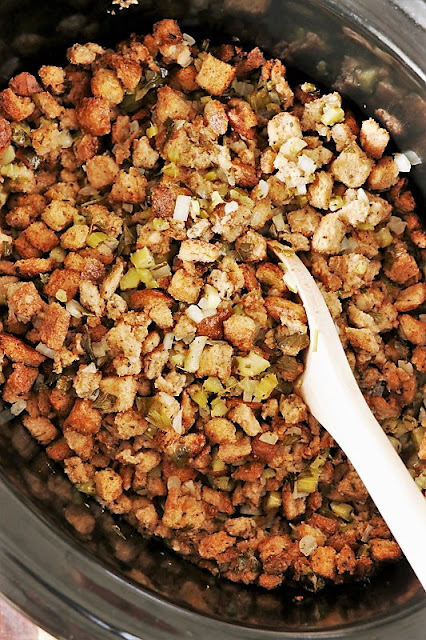 Slow Cooker Stuffing in Crock Pot Image