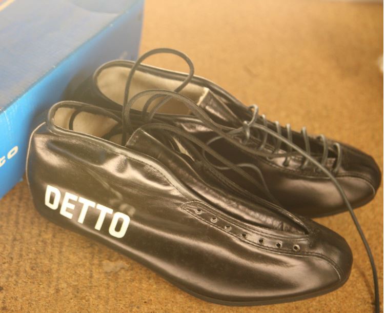 chaussure cycliste vintage